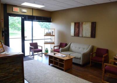 ankeny chiropractic waiting area