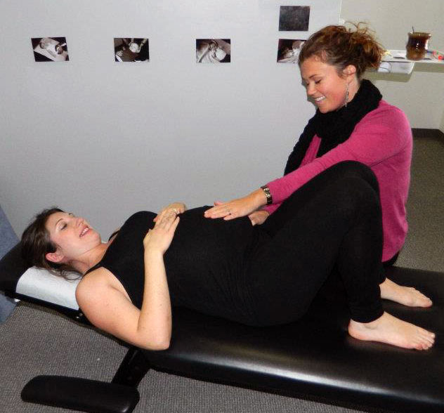 Pregnancy Chiropractic Adjustment